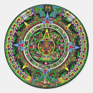 Adesivo Calendário do Aztec
