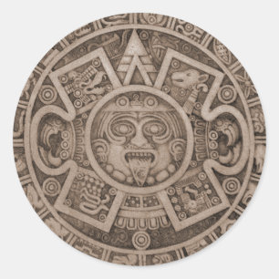 Adesivo Calendário do Aztec
