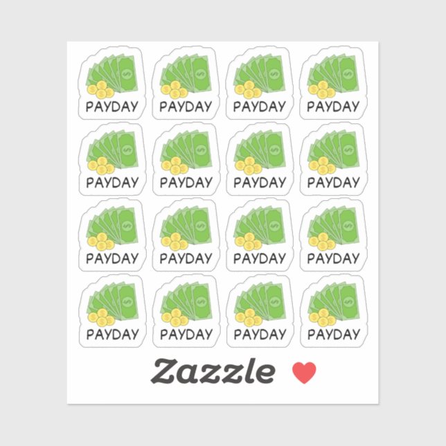 Adesivo Calendário do Controlador Financeiro de Lembrete d (Folha)