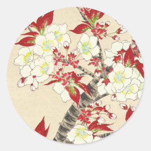 Adesivo Calendário Floral do Japão de Kawarazaki Shodo