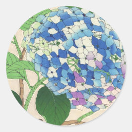 Adesivo Calendário Floral do Japão de Kawarazaki Shodo