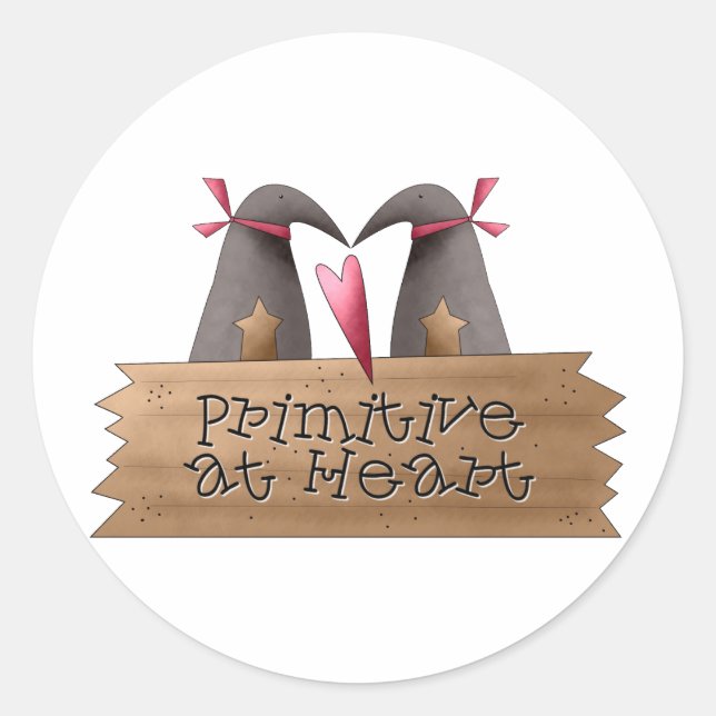 Adesivo Cali Crows Primitivo no Coração (Frente)