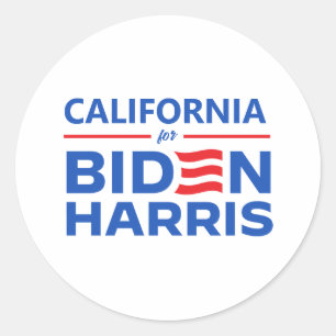 Adesivo Califórnia para Biden Harris