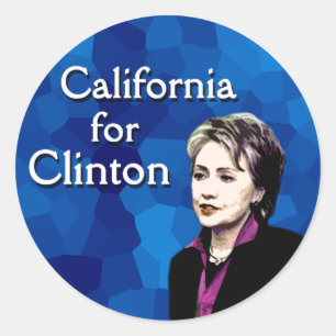 Adesivo Califórnia para Clinton