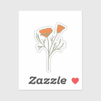Adesivo California Poppy