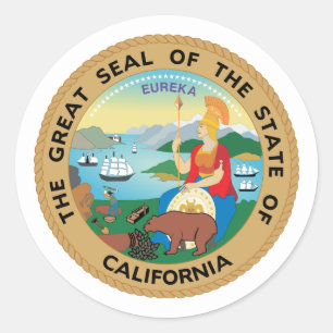 Adesivo California Seal
