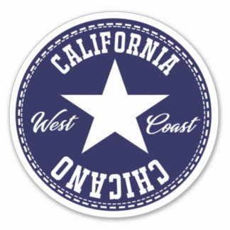 Adesivo Califórnia, todas as estrelas do Chicano Decal Sti