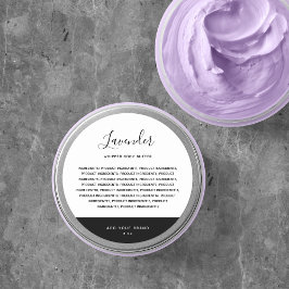 Adesivo Caligrafia: cores editáveis contrastantes