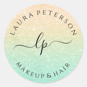 Adesivo caligrafia de escrita manual Dourada