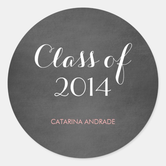 Adesivo Caligrafia moderna de Formatação Chalkboard (Frente)