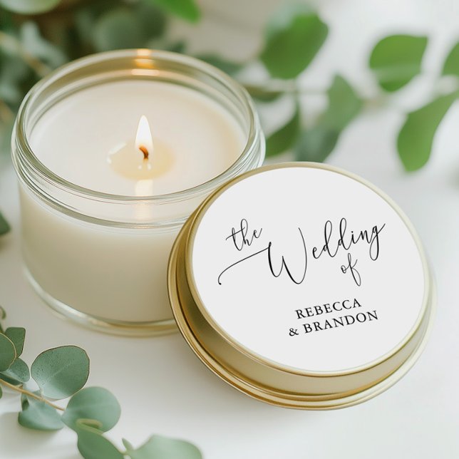 Adesivo Caligrafia Simples Casamento Russo Negro e Branco (Criador carregado)