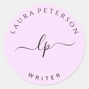 Adesivo Caligrafia simples e elegante