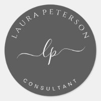 Caligrafia simples e elegante de script