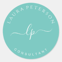 Caligrafia simples e elegante de script