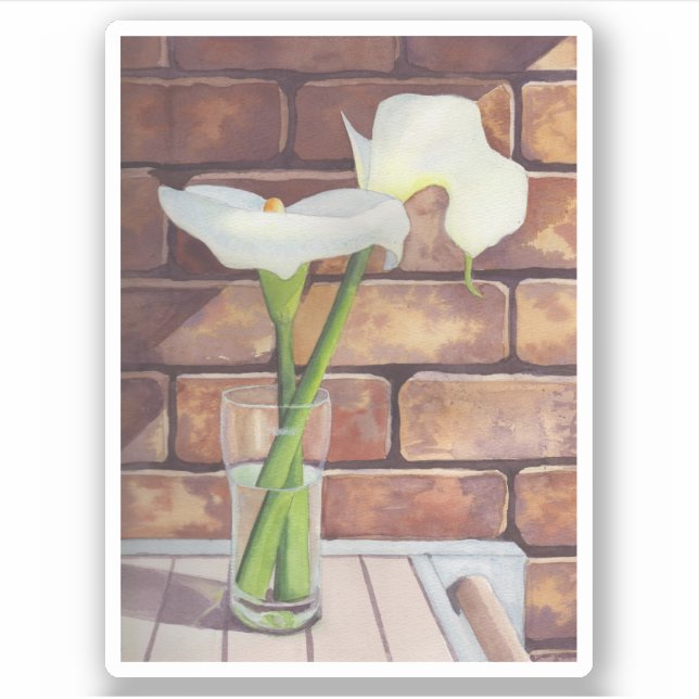 Adesivo Calla Lily (Frente)