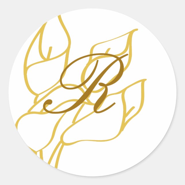 Adesivo Calla Lily Sticker (Frente)