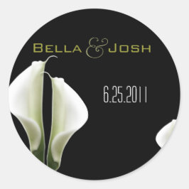 Adesivo Calla Lily Wedding Stickers