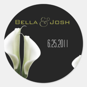 Adesivo Calla Lily Wedding Stickers