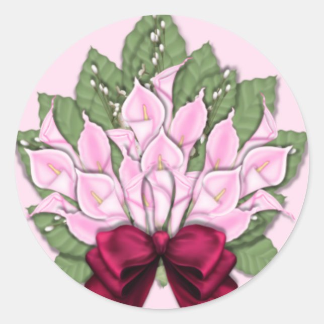 Adesivo Calli Lillies Stickers (Frente)