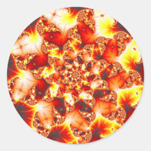Adesivo Calor reativo - Fractal