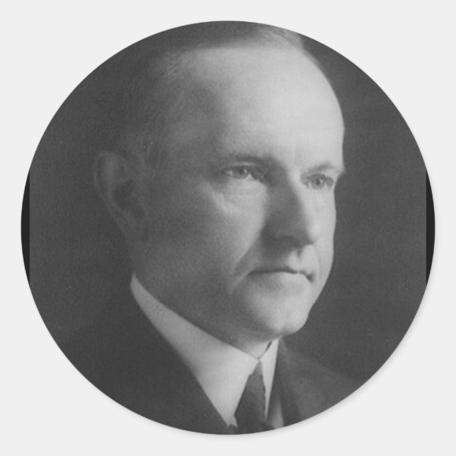 Adesivo Calvin Coolidge 30 (Frente)