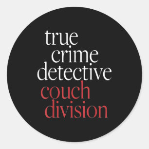 Adesivo Cama de Detetive de Crime Real Di