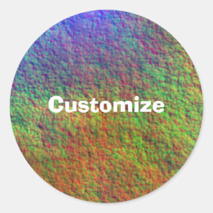 Adesivo Cama de mar colorida II - modelo