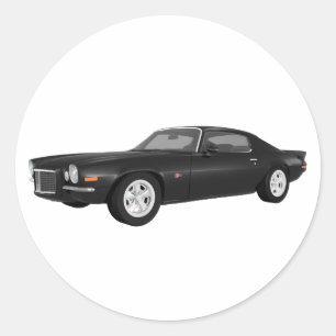 Adesivo Camaro 1972 Z28: Carro do músculo: Revestimento