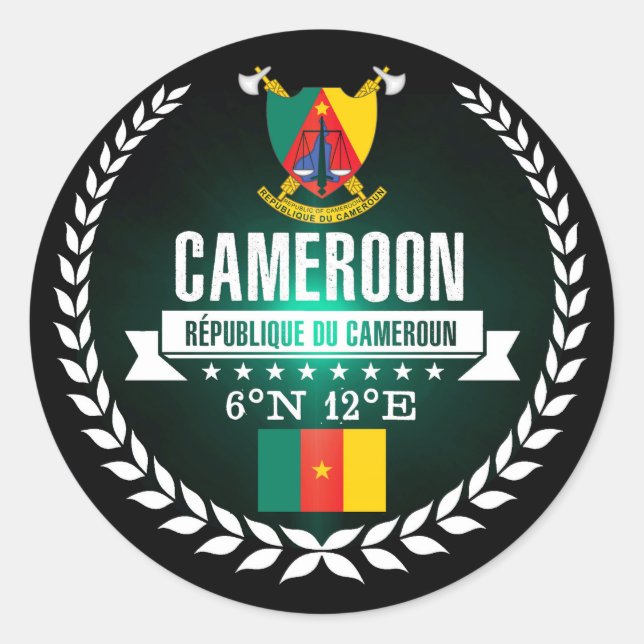 Adesivo Camarões (Frente)