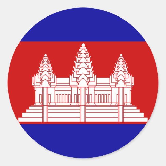 Adesivo camboja (Frente)