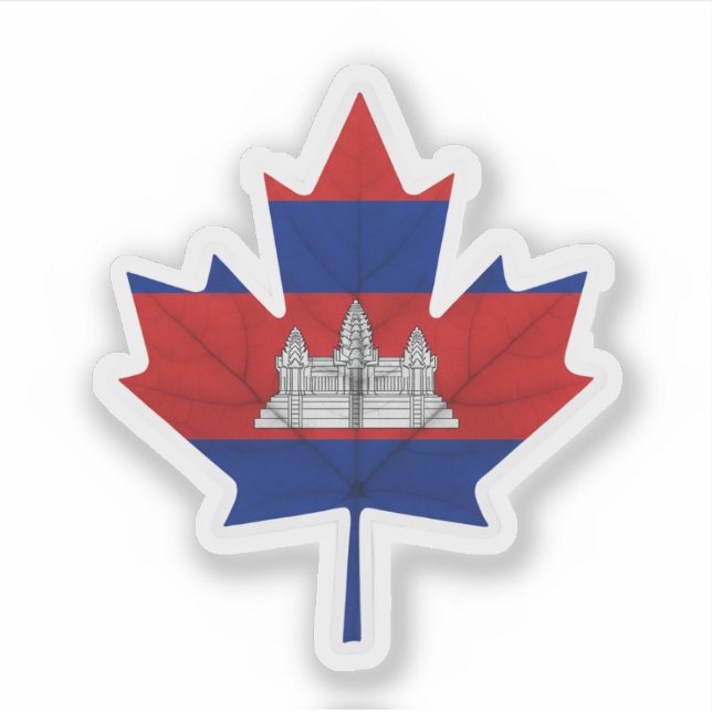 Adesivo Cambojano Canadense (Frente)