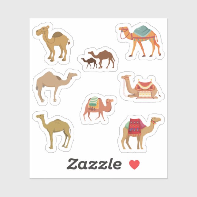 Adesivo Camel Stickers (Folha)