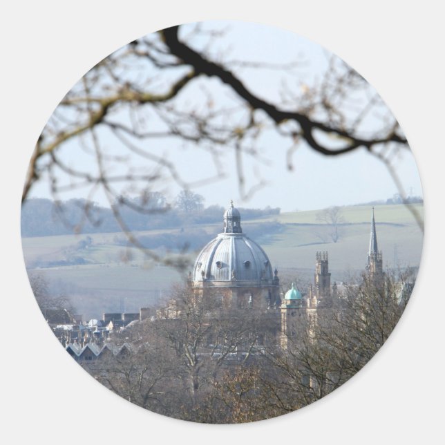 Adesivo Câmera Radcliffe, Oxford. (Frente)
