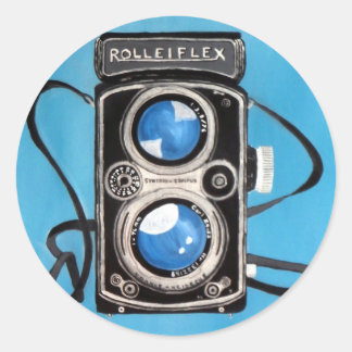 Adesivo Câmera Vintage Twin Lens