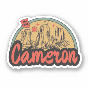 Adesivo Cameron, Arizona 