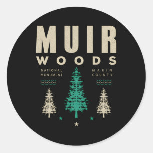 Adesivo Camg de Hiking do Parque Nacional Muir Woods