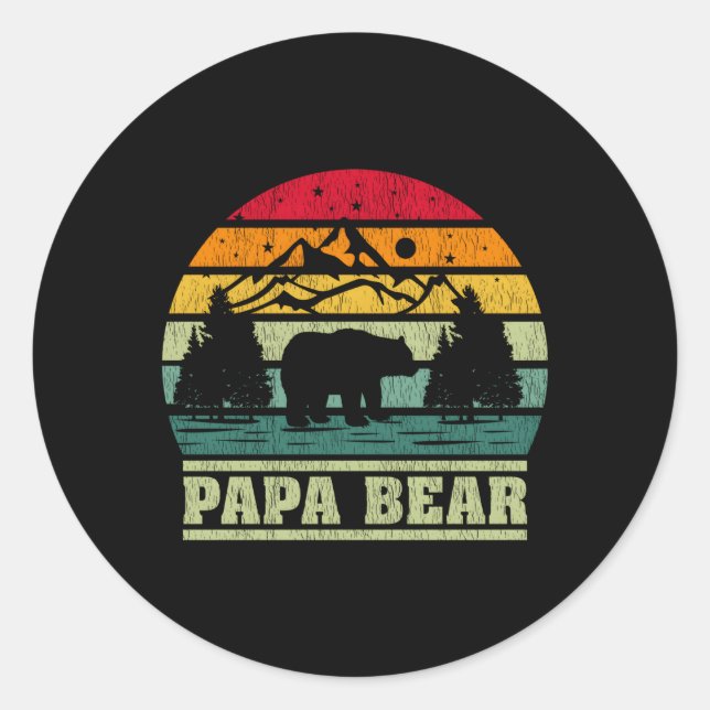 Adesivo Camg Papa Bear Camper (Frente)