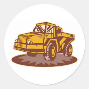 Adesivo camião do tipper do descarregador da descarga do