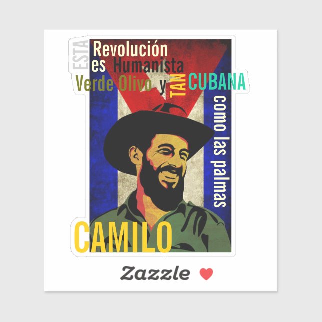 ADESIVO CAMILO CIENFUEGOS (Folha)
