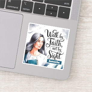 Adesivo Caminhada Personalizada Por Mulheres Cristãs Faith