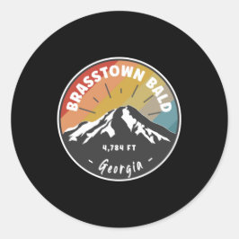 Adesivo Caminhando pela Brasstown Bald Georgia