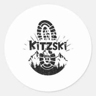 Adesivo Caminhante Kitzski Tirol Áustria Férias