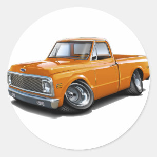 Adesivo Caminhão 1970-72 da laranja de Chevy C10