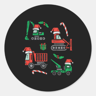 Adesivo Caminhão de Veículos de Construção de Natal para C