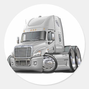 Adesivo Caminhão do branco de Freightliner Cascadia