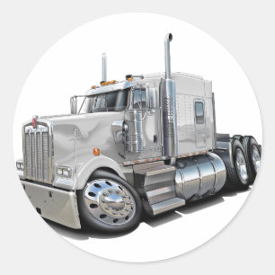 Adesivo Caminhão do branco de Kenworth w900