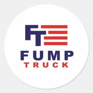 Adesivo CAMINHÃO FUMP - Anti-Trump -