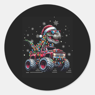 Adesivo Caminhão Monstro Dinossauro Trex Natal Meninos Cri