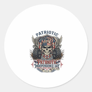 Adesivo Caminhão Monstro Patriótico 1776 Crânio Off Road P
