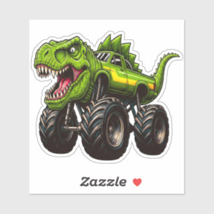 Adesivo Caminhão Monstro T-Rex